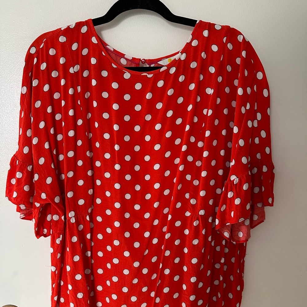Boden polka dot blouse
